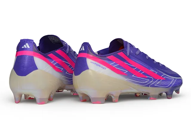 Adidas Purple Pink Low-Cut Synthetic Upper Iridescent Holographic Soleplate Firm-Ground Soccer Shoes 5