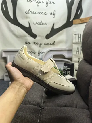 Adidas Samba Black and Beige Lifestyle Sneakers 15