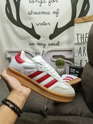 Adidas Samba Black White Gum Lifestyle Sneakers 6