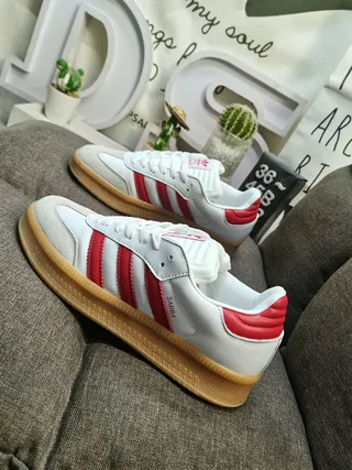 Adidas Samba Black White Gum Lifestyle Sneakers 7
