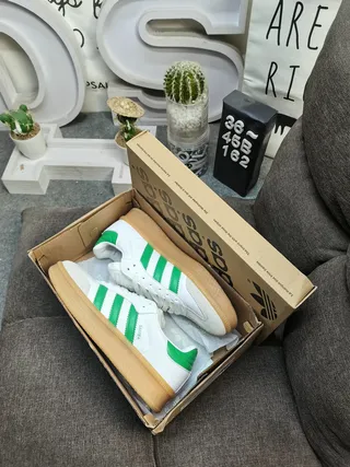 Adidas Samba Black White Gum Lifestyle Sneakers 13