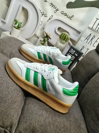 Adidas Samba Black White Gum Lifestyle Sneakers 17