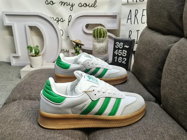 Adidas Samba Black White Gum Lifestyle Sneakers 21