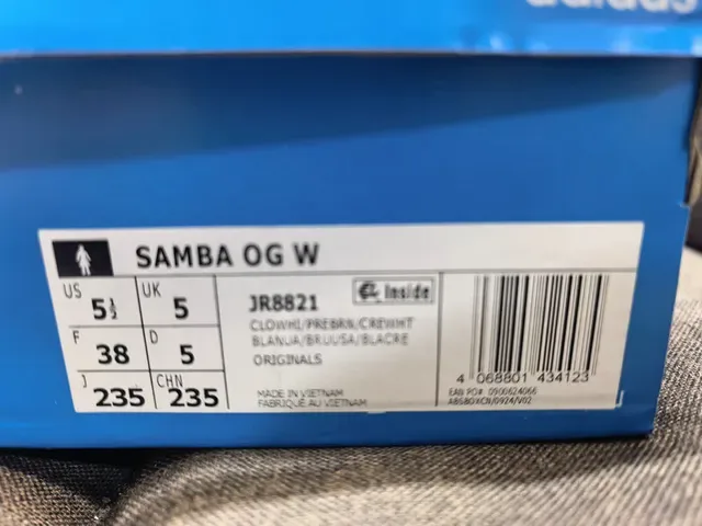 Adidas Samba Brown and Cream Lifestyle Sneakers 2