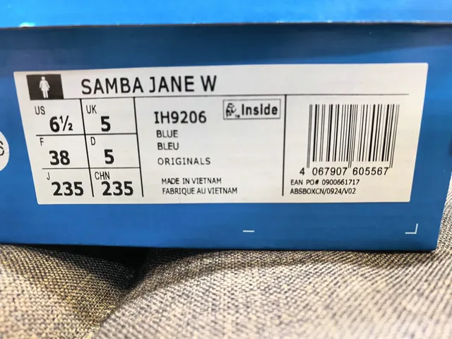 Adidas Samba Light Blue Suede Laceless Lifestyle Sneakers 2
