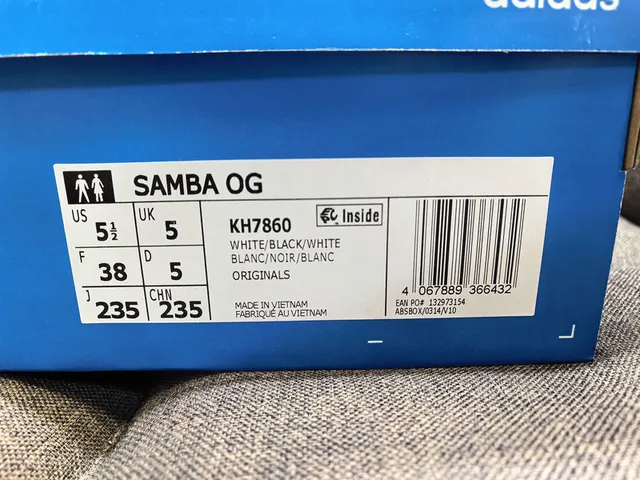 Adidas Samba Off-White and Black Lifestyle Sneakers 2