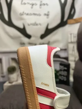 Adidas Samba OG Chaussures Lifestyle Beige en Suède 3