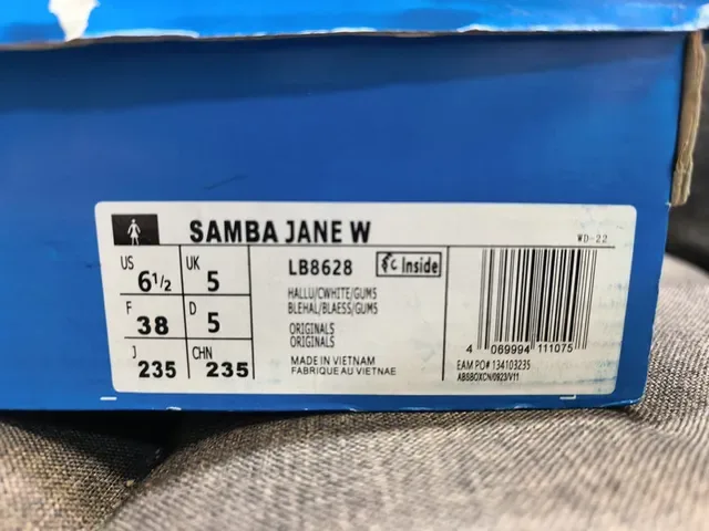 Adidas Samba OG Chaussures Lifestyle Beige en Suède 22