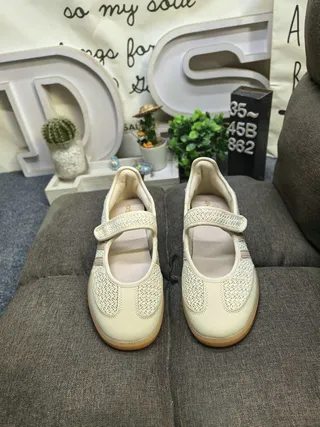 Adidas Samba OG Beige Woven Lifestyle Sneakers 10
