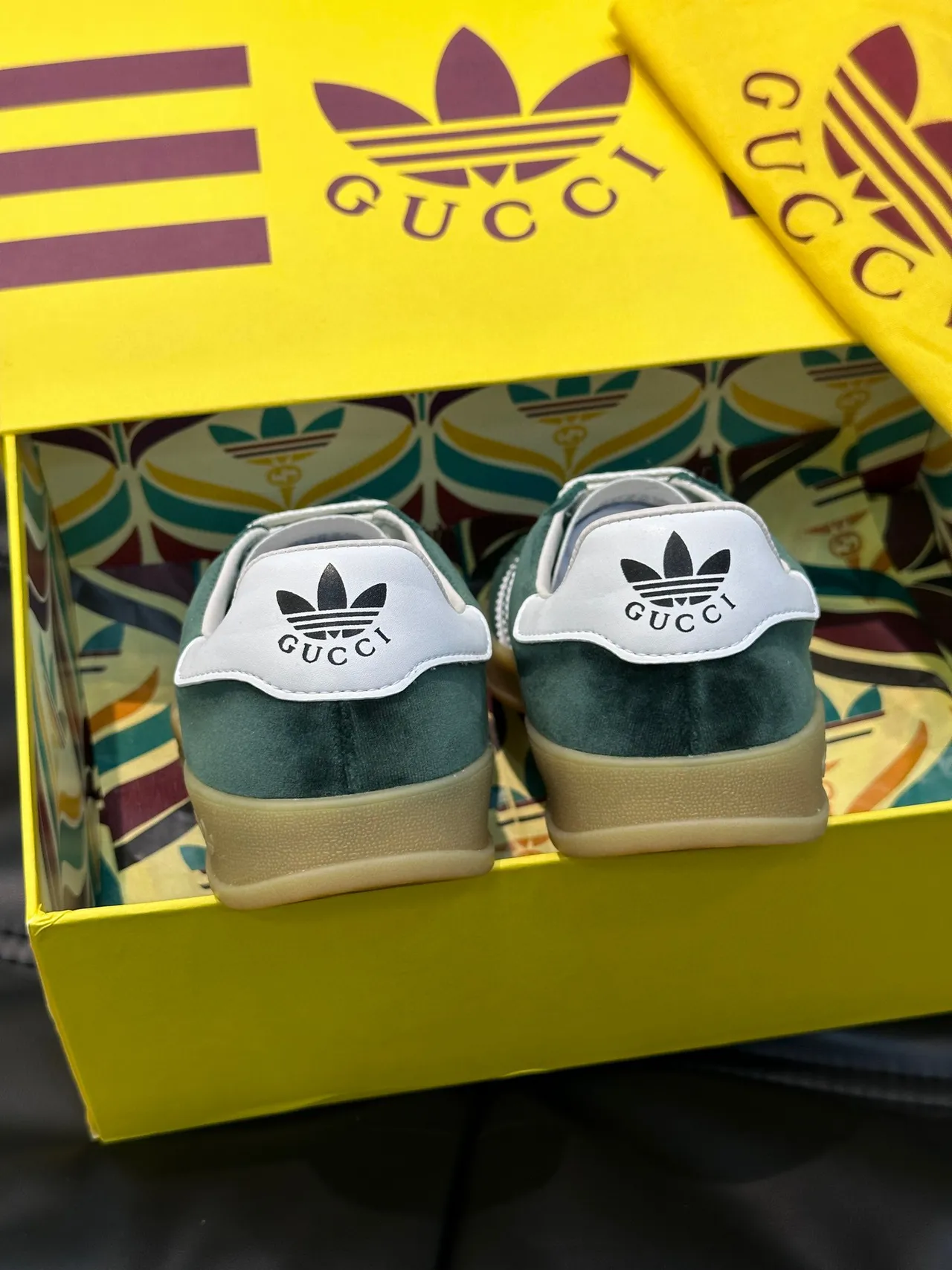 Adidas Samba OG Green Suede Lifestyle Sneakers 7