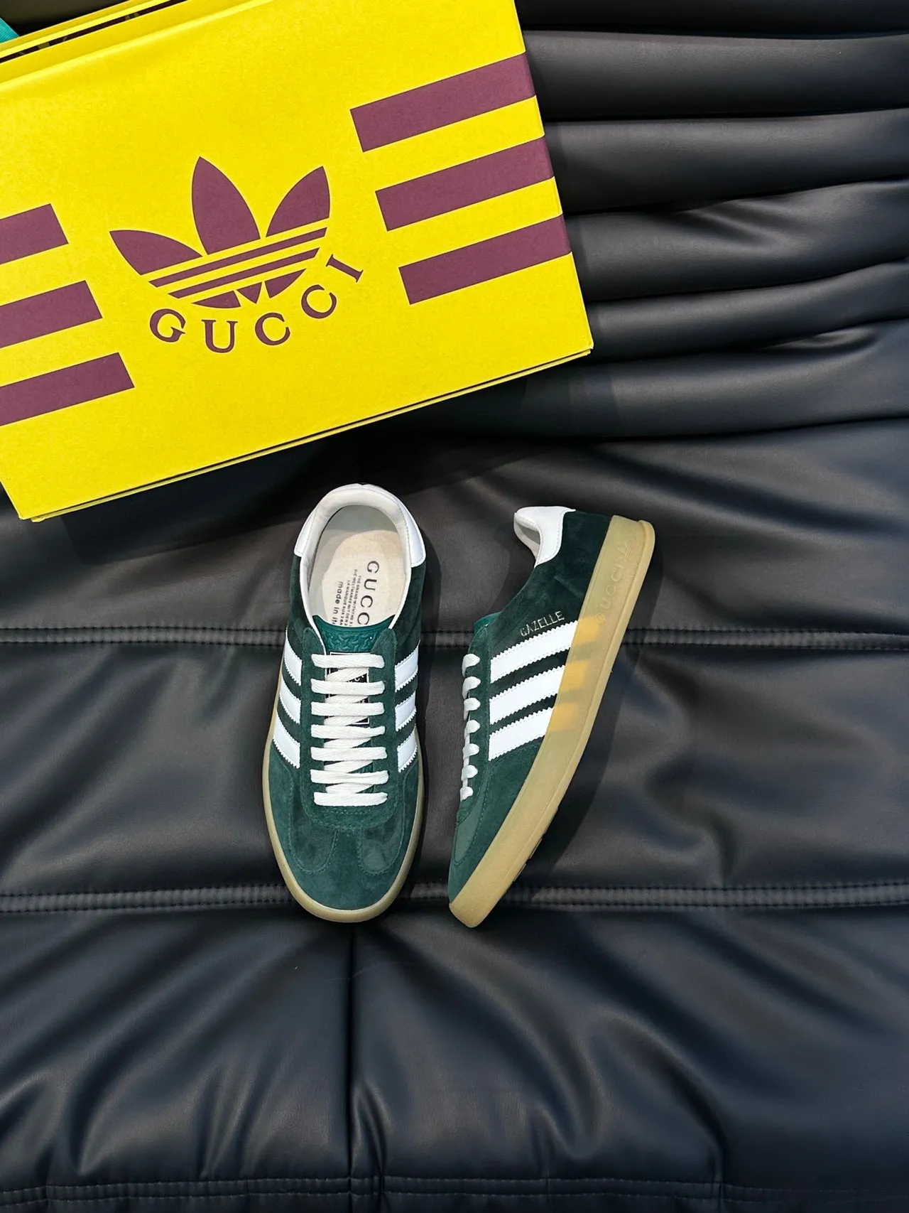 Adidas Samba OG Green Suede Lifestyle Sneakers 9