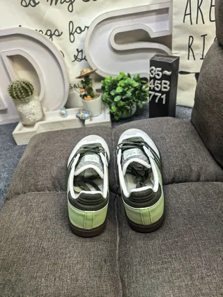 Adidas Samba Sage Green and White Lifestyle Sneakers 8
