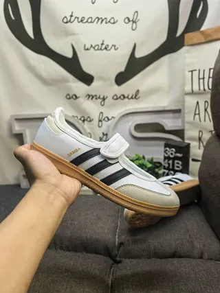 Adidas Samba White Black Gum Lifestyle Sneakers 5