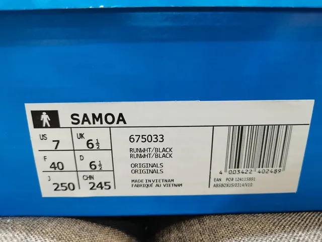 Adidas Samba White Black Gum Lifestyle Sneakers 22
