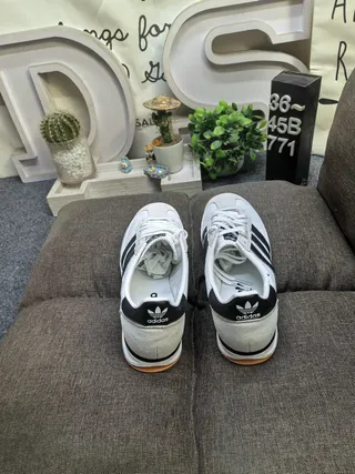 Adidas SL 72 White Black Gum Lifestyle Sneakers 8