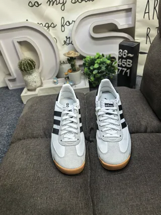 Adidas SL 72 White Black Gum Lifestyle Sneakers 10