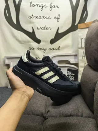 Adidas Spezial Black and Cream Lifestyle Sneakers 5