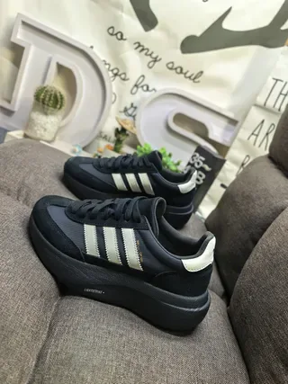 Adidas Spezial Black and Cream Lifestyle Sneakers 7