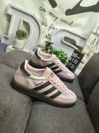 Adidas Spezial Chaussures Lifestyle en daim rose poudré noir 9