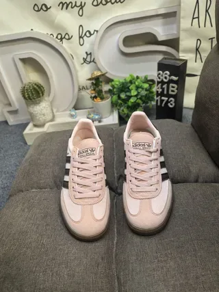 Adidas Spezial Chaussures Lifestyle en daim rose poudré noir 10