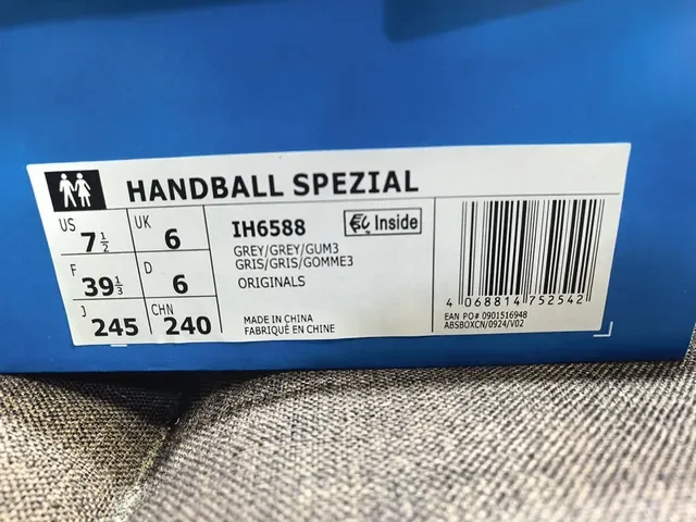 Adidas Spezial Gray and White Suede Lifestyle Sneakers 2