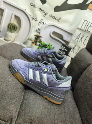 Adidas Spezial Lavender Suede Three-Stripe Lifestyle Sneakers 7