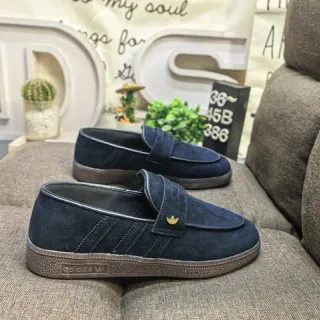 Adidas Spezial Navy Suede Loafers