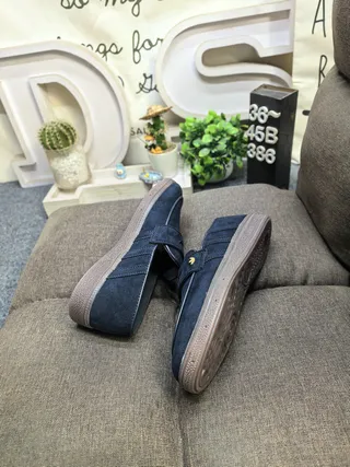 Adidas Spezial Navy Suede Loafers 6