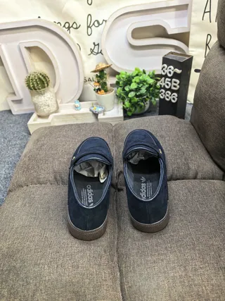 Adidas Spezial Navy Suede Loafers 8