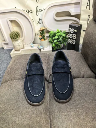 Adidas Spezial Navy Suede Loafers 10