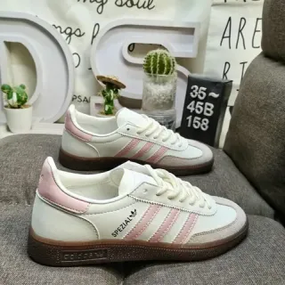 Adidas Spezial गुलाबी तीन पट्टियाँ लाइफस्टाइल स्नीकर