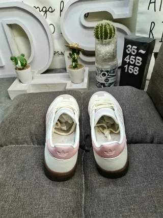 Adidas Spezial Pink Three Stripes Lifestyle Sneakers 8