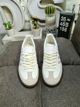 Adidas Spezial Pink Three Stripes Lifestyle Sneakers 10