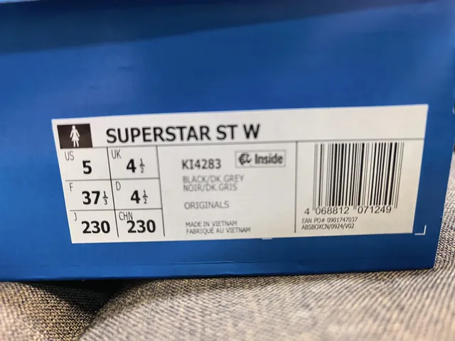 Adidas Superstar Black Suede-Like Lifestyle Sneakers 2