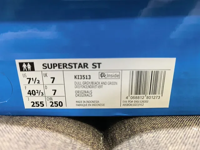 Adidas Superstar Chaussures lifestyle gris foncé et noir 2