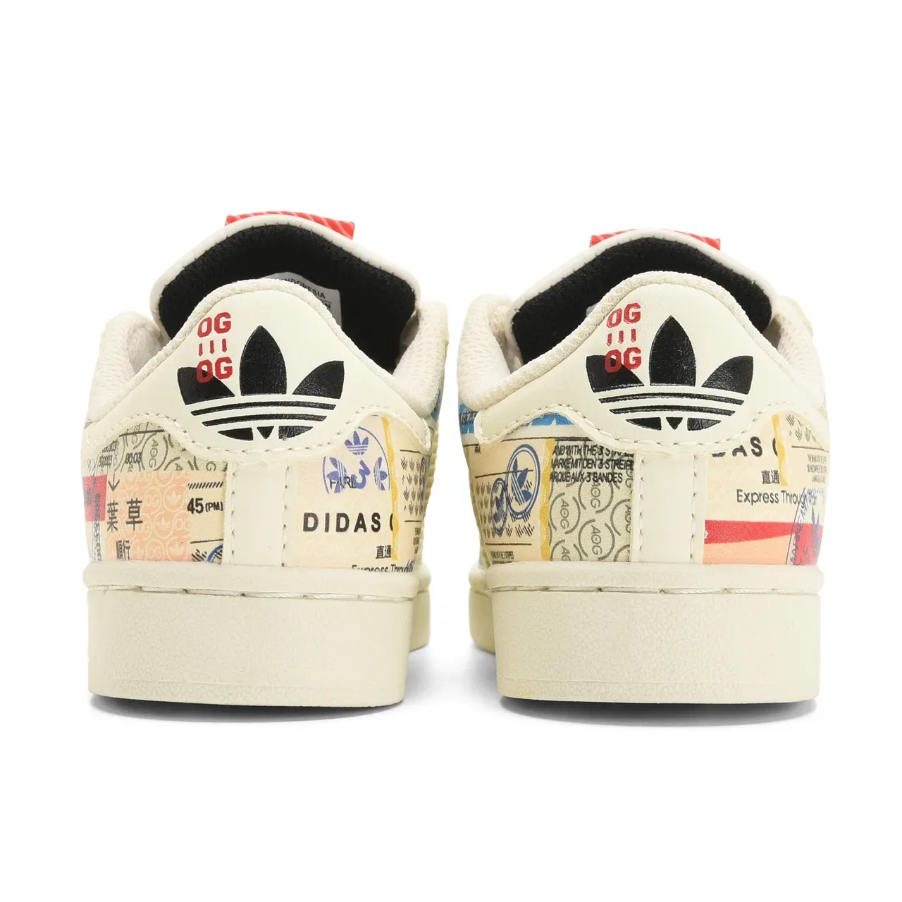 Adidas Superstar Off-White Shell Toe Lifestyle Sneakers 6