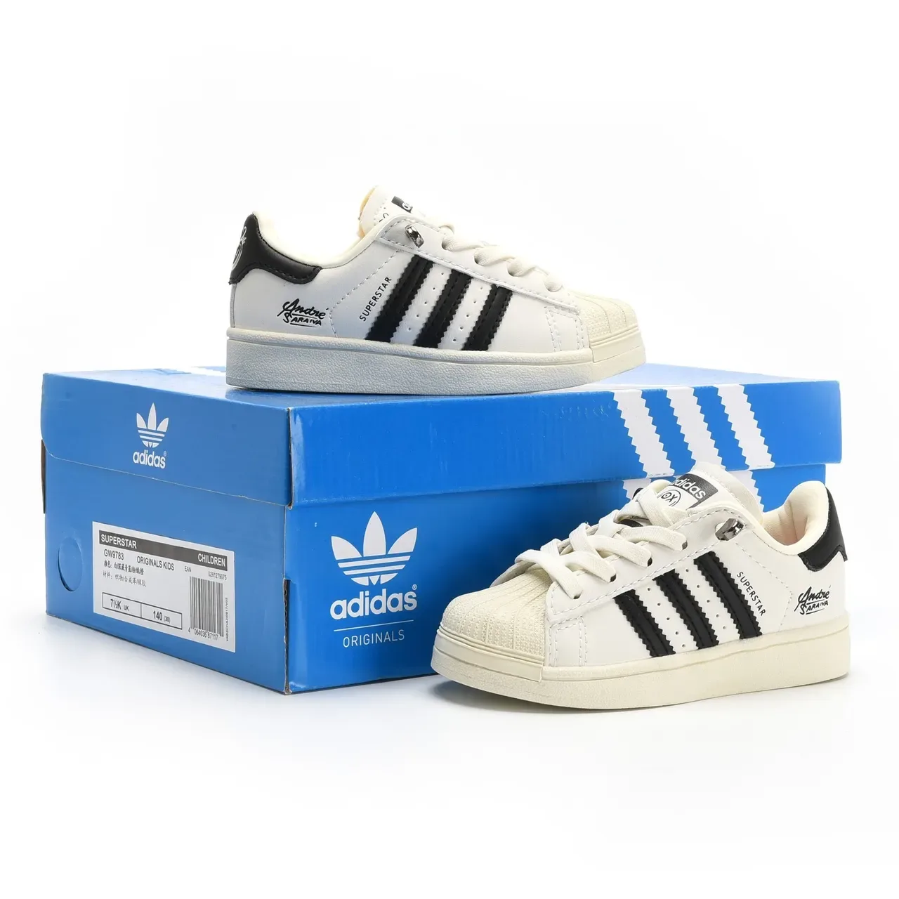 Adidas Superstar Off-White Shell Toe Lifestyle Sneakers 20