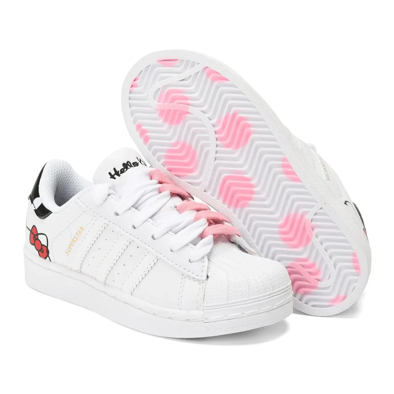 Adidas Superstar Off-White Shell Toe Lifestyle Sneakers 22