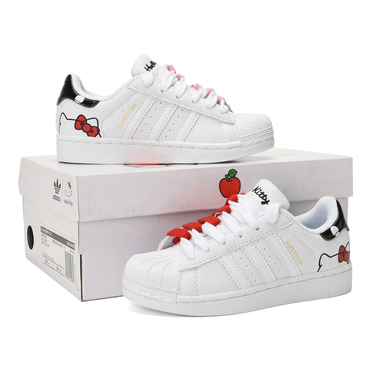 Adidas Superstar Off-White Shell Toe Lifestyle Sneakers 23
