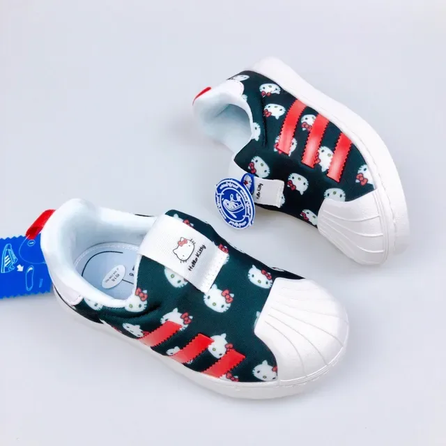 Adidas Superstar Slip-On Multicolor Cartoon Print Lifestyle Sneakers 12