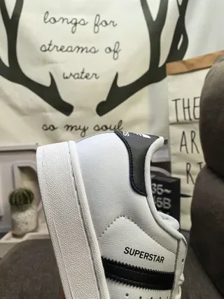 Adidas Superstar White Black Lifestyle Sneakers 3
