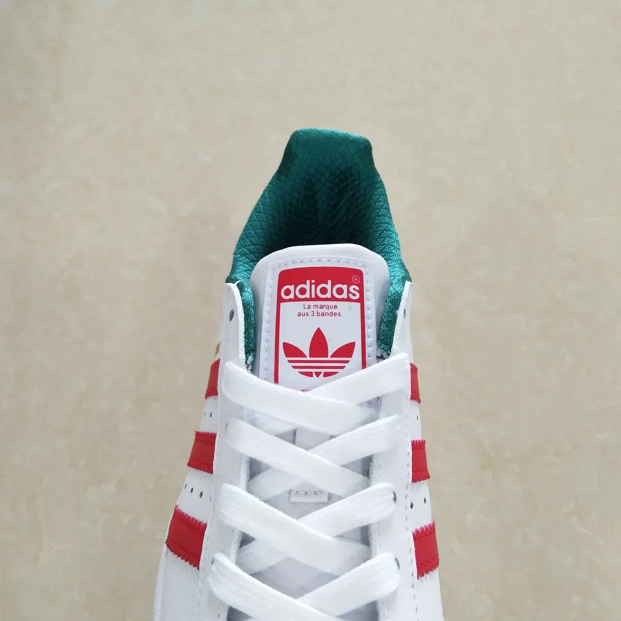 Adidas Superstar White Red Green Lifestyle Sneakers 20