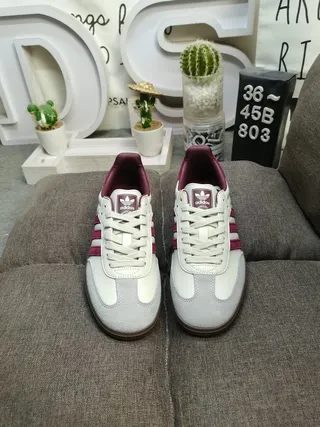 Adidas White Burgundy Low-Top Cupsole Lifestyle Sneakers 10
