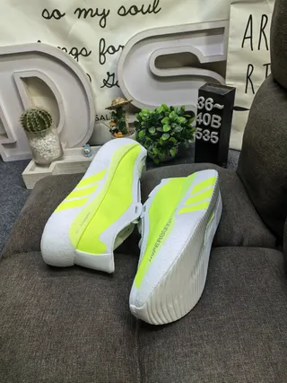 Adidas White Gray Sculpted Midsole Mesh-and-Synthetic Upper Lifestyle Sneakers 6