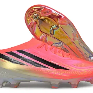 Adidas X Hyperfast Iridescent Pink Firm-Ground Soccer Shoes