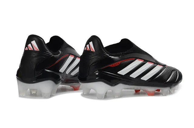 Adidas X Speedflow Black White Translucent Firm-Ground Soccer Shoes 5