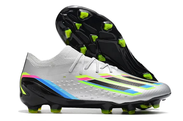 Adidas X Speedflow Multicolor Silver Black Neon Lime Firm-Ground Soccer Shoes 1