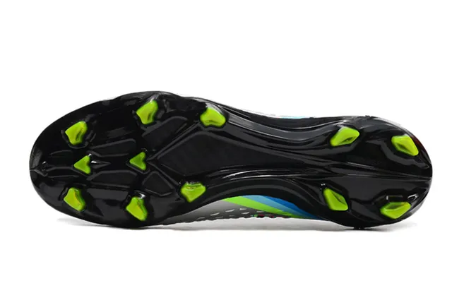 Adidas X Speedflow Multicolor Silver Black Neon Lime Firm-Ground Soccer Shoes 9
