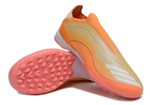 Adidas X Speedflow Orange White Pink Turf Soccer Shoes 13