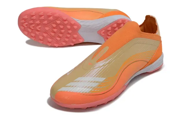 Adidas X Speedflow Orange White Pink Turf Soccer Shoes 14